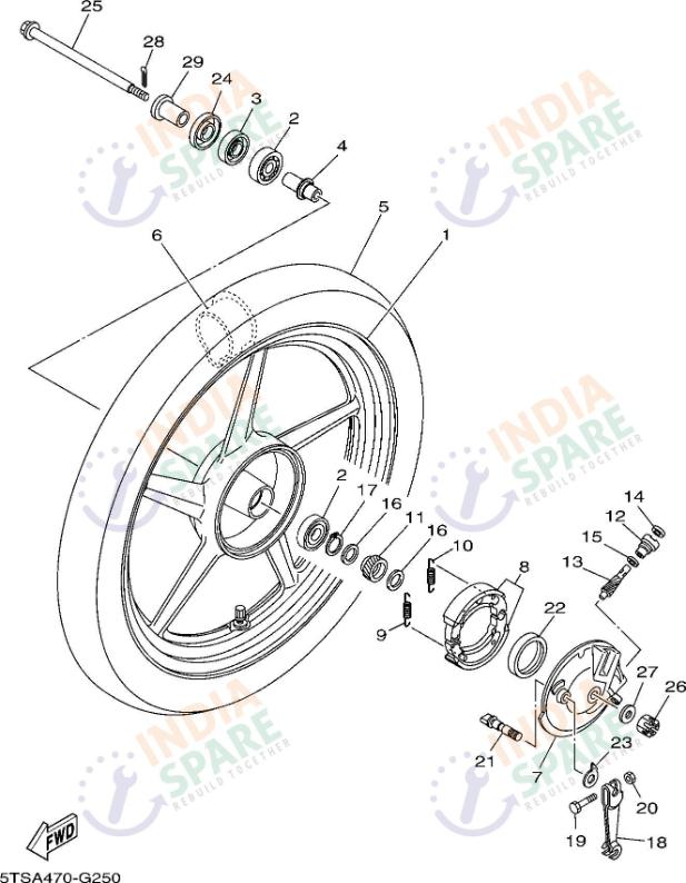 FRONT WHEEL